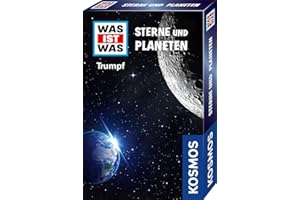 KOSMOS 741891 was IST was Trumpf Stars and Planets, Space Quartet for Children from 8 Years, Trump Card Game, Quiz Game Perfect as a Small Gift or Party Bag