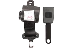 SPACNANA Cinghia del Sedile Retrattile Retrattile Buona Resistenza Regolabile Lunghezza Ad Alta Resistenza Sostituzione del Sedile del Trattore per il Giardinaggio Ingegneristico