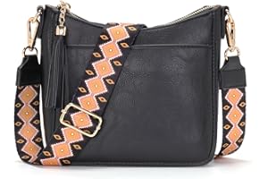 SOGYECS Kleine Handtasche Damen Umhängetasche Damen Klein Crossbody Bag Damen Handytasche Zum Umhängen Bags For Women Schwarz