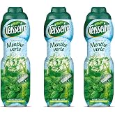 Pack 3 Syrups Mint Green Teisseire - 3 x 60 cl