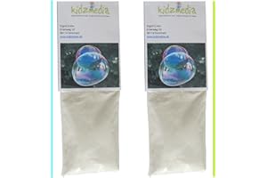Kidzmedia - (233,75€/1000g) 10L Riesenseifenblasen Pulver für 2x5 L Seifenblasenlösung Seifenblasen Flüssigkeit Kinder