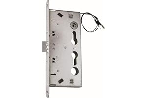 ISEO Art. 214910654S SERRATURA ELETTRICA PER PORTE TAGLIAFUOCO ANTIPANICO 12V AC/DC Maniglia esterna 1 punto laterale Solo scrocco Abilitazione apertura con maniglia sul lato esterno solo durante l