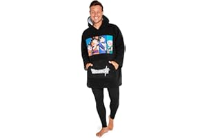 Dragon Ball Z Męski sweter w kratę Ponadgabarytowa bluza polarowa Męska Poncho Manga Jeden rozmiar dla dorosłych Nastolatki