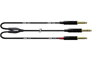 CORDIAL Cable Y adaptador jack stereo/2 jack mono 1,5 m Cable adaptador Essentials Jack
