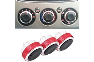 BOOMBOOST Auto Aria Condizionata manopola Pulsante dell'interruttore Rosso