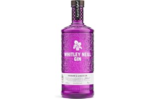 Whitley Neill Rhubarb & Ginger Gin, 70 Cl