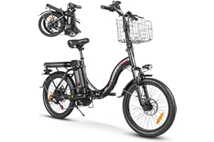 SAMEBIKE 250W 50NM Bicicleta Eléctrica Adultos, 20'’ E-Bike con pedaleo asistido Batería 36V 13AH Bici Eléctricas de Montaña con Marco Frontal y Soporte para teléfono Alcance máximo 60-110KM