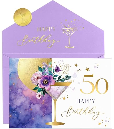 Five Dollar Shake 50th Birthday Card – NV39 – HUGS & KISSES - View #2