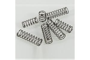 CAIHONGWEI caihv-Feder langlebig, Druckfeder, Freilauffeder, Drahtdurchmesser 0,6 mm, Außendurchmesser 4 mm mechanische Feder, Druckfeder, Rückstellfeder, DIY Zubehör (Length : 30mm (10Pcs))