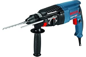 Bosch Professional 06112A3070 Rotary Hammer Drill GBH 2-26 (230 V, SDS Plus , 830 W, in Carrying Case) , Navy Blue