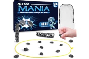 Mister Mania magnetic chess game - Mister Mania - table chess, chess, magnetic game, magnets, party game, children's play, holiday gift, magnets game with rope