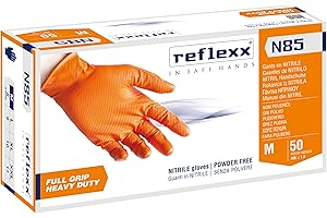 Reflexx N85/M, guanti in nitrile FULL GRIP | HEAVY DUTY