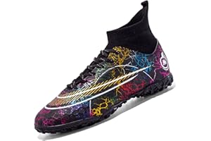 AMLCWZ Calzado de fútbol para hombre Césped artificial Calzado de fútbol profesional para niño Calzado de fútbol para niño Calzado de entrenamiento deportivo para exterior Calzado de fútbol para interior