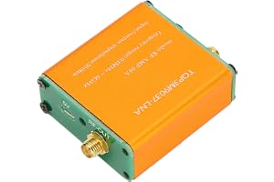 Lågbrusförstärkarmodul, 0,1MHz-6GHz RF Bredbandsförstärkare, 20dB LNA-förstärkare med Hög Förstärkning och Lågbrus med Bias-t