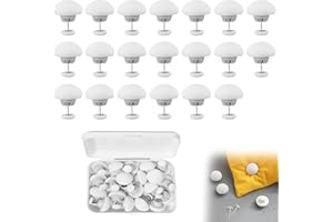 LUBOXIN 20 Pieces Duvet Pins, Non-Slip Quilt Clips, Mushroom Duvet Clips to Keep Duvet in Place, Duvet Cover Snaps, Duvet Snap Fasteners, Duvet Fixing Holder for Blanket Bed Sheet, Bedding Accessories