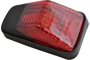 Alchemy Parts Motorcycle Motorbike Tail Light Universal -Fit to Rear Mudguard Fender Enduro Off Road