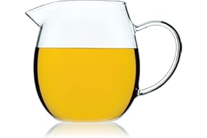 VALLEY OF TEA Pitcher Designer Glass for Tea - Gongfu Serving Pitcher - Chai Hai Pitchers Classic Quality 330 ml