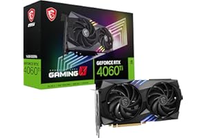 MSI GeForce RTX 4060 Ti GAMING X 16G Scheda Grafica - 16GB GDDR6 (18Gbps/128-bit), PCI Express Gen 4 x16, DisplayPort x 3 (v1.4a), HDMI™ 2.1a - TWIN FROZR 9, TORX Fan 5.0, RGB