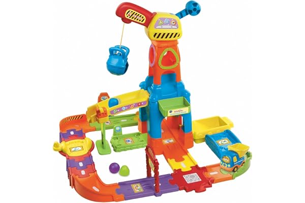 VTech - 146605 - Jeu Educatif Electronique - Tut Tut Bolides Mon Super Chantier Interactif - Didier