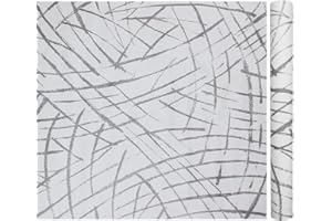 Shackcom Carta da Parati Autoadesiva Vintage 44.5x600cm Carta da Parete in Linea Artistica Impermeabile Rimuovibile per Decorare Cucina Camera da Letto Soggiorno-008Z