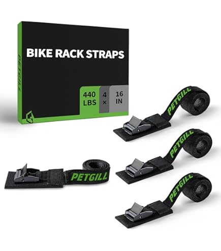 FINEW Lot de 3 supports de cae pour porte-vélos, attelage de remorque