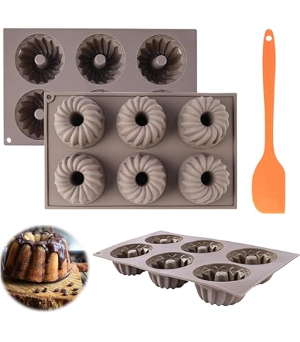 Joyeee Oule à Gâteau En Fore De Spirale De 24 C, Oule En Silicone