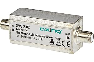 Axing SVS 2-02 Satellite Repeater 20 dB 47-2200 MHz