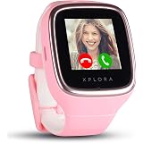 NAIXUES Smartwatch Niños, Reloj Inteligente Niño IP67, LBS, Hacer Llamada,  Chat de Voz, SOS, Modo de Clase, Cmara, Juegos, Regalo para Niños de 3 -12  años, soporta 2G tarjetás Micro SIM :