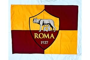 TOYSGIOCATTOLI ABCTEXILE BANDIERA Romaaa - 100X140 CM CIRCA CON ASOLA PORTA ASTA