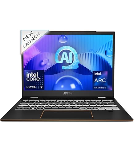 MSI Prestige 13 AI Evo, Intel 1st Gen. Core Ultra 5 125H, Built-in