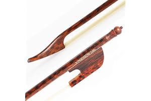 VingoBow - Archetto per violoncello in stile barocco in legno di serpente, 4/4, livello Master Level Premium Crine Art n. 610C