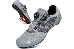 VNANV Fahrradschuhe Herren Damen Rennradschuhe MTB Schuhe Herren Damen rennradschuhe Herren rennrad Fahrradschuhe Look SPD SPD-SL Delta Lock Pedal Reitschuhe Spinning Schuhen