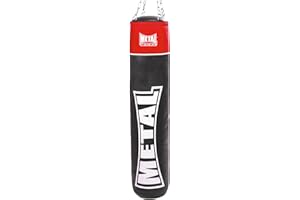 METAL BOXE MB311N180V Sac de Frappe 180cm Vide Mixte Adulte, Noir, 180 cm