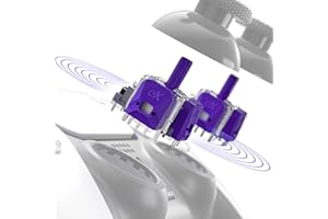 eXtremeRate eXhall Joystick pour ps5 Hall Effect,Joystick Analogique Remplacement pour ps5 Manette Thumbstick 3D Module Potentiomètre Anti-Drift avec Calibrage Carte FPC-Violette 120gf