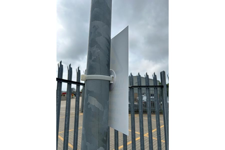 Sign Holder, 75mm Self-Adhesive Fixing (Pack of 2) UK Made !!! (New Product!!)
