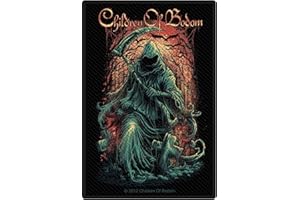 RAZAMATAZ Children of Bodom Reaper Unisexe Patch standard, 100% Polyester,