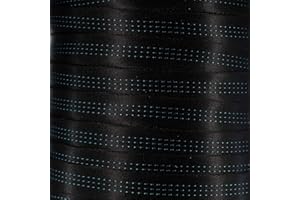 West Coast Paracord 1-Inch Tubular Nylon Webbing – Premium Heavy Duty Lightweight with Breaking Strength of 4000 Pounds – Outdoor All Purpose Straps for Climbing and Securing (Black, 10 Yards)