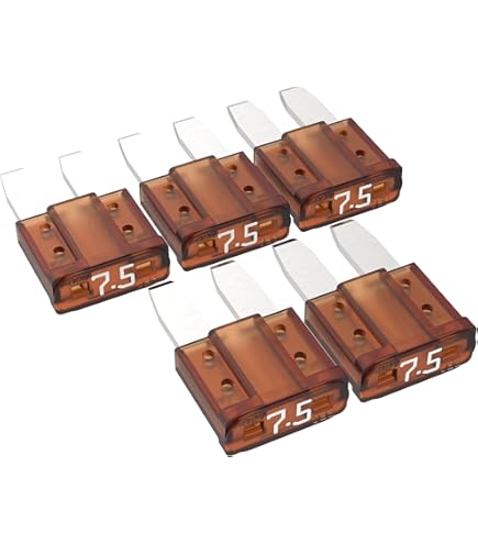 AUPROTEC Micro 3 autozekeringen platte steekzekeringen MikrOTO III 5A - 15A selectie: 5A Amp lichtbruin, 10 stuks