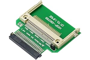 KALEA-INFORMATIQUE Compact Flash CF Card to IDE 1.8„ Female 50 Pins Konverter - als Ersatz für eine Toshiba IDE 1.8“ Festplatte.