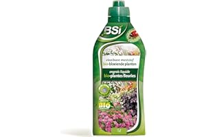 BSI - Engrais - Plantes Fleuries - Organique - Liquide - Stimule La Floraison - Avec Oligo-éléments - 1L - UAB