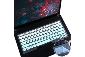 IKAMMO 2 Pack Lenovo Thinkpad Tastatur Cover für ThinkPad L380 L390 L460 L470 L480 L490 L14 14 Zoll x1 Carbon 7th/6th 2020-2017, T490 T480 A480 75 L4 60 T470 (Mint+Transparent).