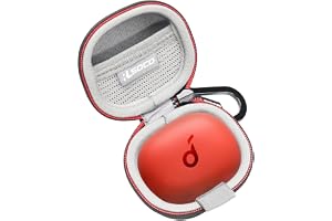 RLSOCO fodral till Anker soundcore P20i/Life P3 äkta trådlösa öronsnäckor (endast fodral)