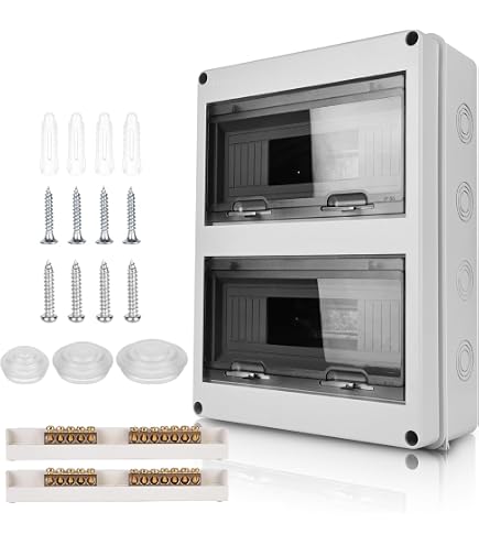 Caisse 24 Modules Mistral65 ABB Entrelec - Porte Transparente, Rangement Pour Composants électriques - 8