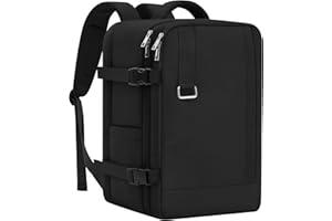 WOUIYO for Ryanair Cabin Bags 40x20x25 40x30x20 Underseat Cabin Bag, Carry On Travel Backpack Rucksack Cabin Size, Anti-Theft Hand Luggage Bag for Ryanair Backpack Flight Bag for Women Men