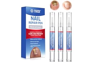 IMPODITIONGS 3 Stück Nail Care Pen, Nagelaufbauserum, Schutz & Stärkung brüchiger Nägel, Nagelhärter, Nail Repair, Verfärbte Finger-Näge, Schnell Wirkendes Nagelpflege Pflegend