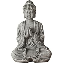 3 Statuettes Bouddha Mignonnes En Céramique - Déco Bureau Zen - Couleurs Vives - 9,5x5 Cm