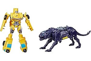 Transformers: Il Risveglio, Beast Alliance, Beast Combiner, confezione da 2 action figure, Bumblebee e Snarlsaber da 12,5 cm, dai 6 anni in su