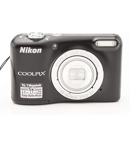 Nikon Coolpix L29 Compact Digital Camera 16.1 Megapixels 2.7 Inch