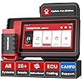 OBD2 Scanner, Thinktool Mini 2 All System Diagnostic Tool 28 Services, Bi-Directional Scan Tool Diagnostic Scanner ECU Coding/Active Test/Free Lifetime Update, Upgraded of Thinktool Mini/CANFD