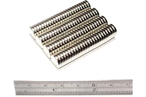 SPIDER MAGNETICS LTD Spider Magnetics Very Strong Magnets10x2 mm N52 Grade Neodymium Craft Disc 10mm Diameter x 2mm (10)